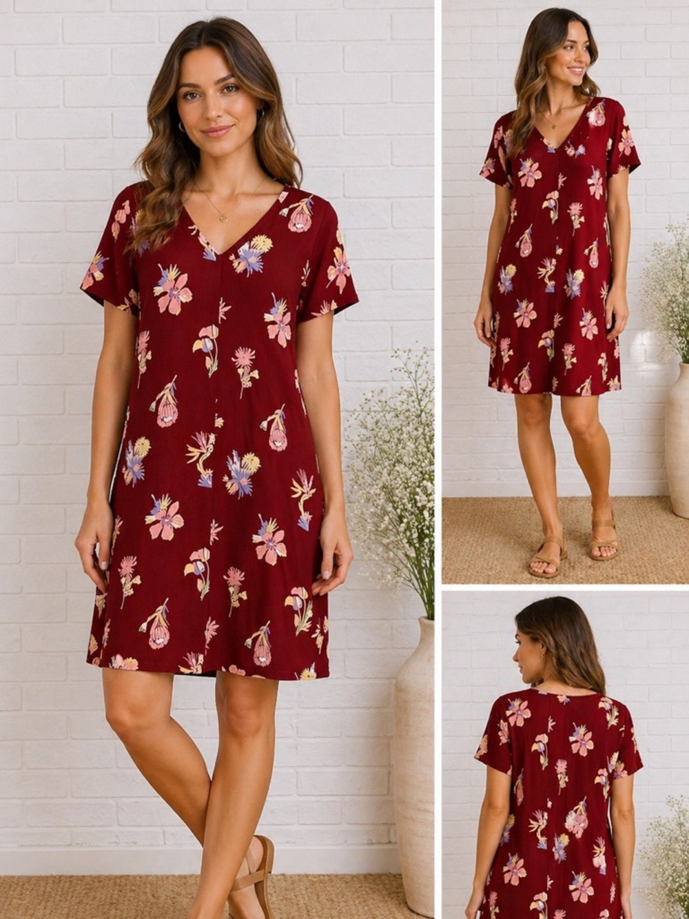 Madewell Novel Floral Shift Dress in Bird of Paradise Print Size XS